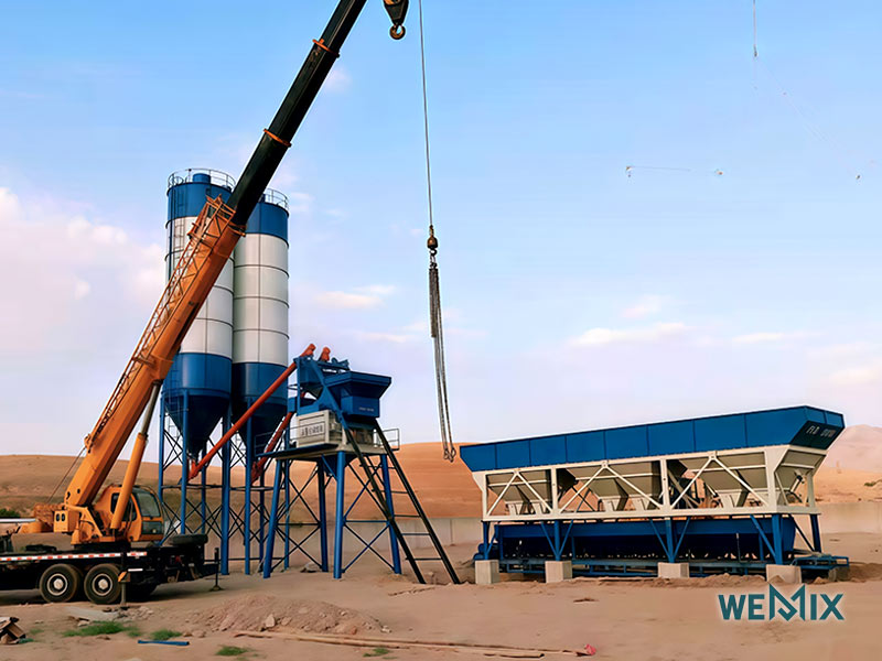 HZS75 Concrete Batching Plant